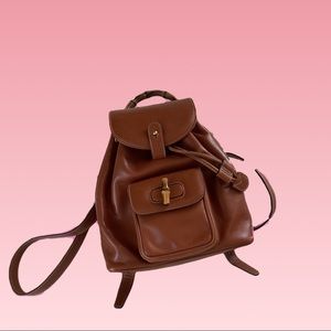 Bamboo Gucci Backback